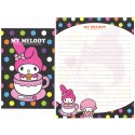 Ano 2010. Conjunto de Papel de Carta My Melody Happy2 Sanrio