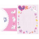 Kit 4 Conjuntos de Papel de Carta Disney The Aristocats Marie