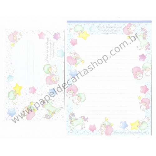 ano-2015-conjunto-de-papel-de-carta-little-twin-stars-in-the-heaven-cbr-sanrio