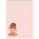 Papel de Carta Antigo AVULSO Importado Bonnie Bonnets Tartan