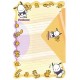 Conjunto de Papel de Carta Antigo Pochacco CRE Grafons Paper