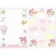 Ano 2006. Kit 4 Papéis de Carta My Melody Dupla Sanrio