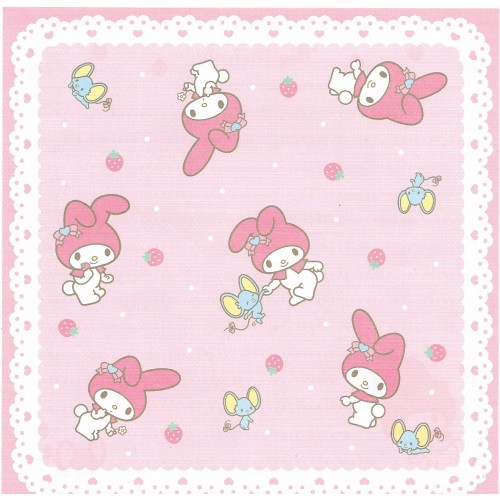 Ano 2006. Conjunto de Papel de Carta My Melody Strawberry Sanrio