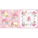 Ano 2006. Kit 4 Papéis de Carta My Melody Flowers Sanrio