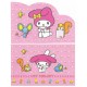 Ano 2000. Conjunto de Papel de Carta My Melody Pink Antigo (Vintage) Sanrio