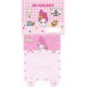 Ano 1999. Conjunto de Papel de Carta My Melody CRS Antigo Sanrio