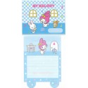 Ano 1999. Conjunto de Papel de Carta My Melody CAZ Antigo Sanrio