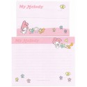 Ano 2003. Conjunto de Papel de Carta My Melody CRS Sanrio