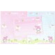 Ano 2007. Conjunto de Papel de Carta My Melody CAR Sanrio