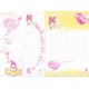 Ano 2005. Lote 16 Papeis de Carta My Melody Sanrio