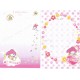 Ano 2005. Lote 16 Papeis de Carta My Melody Sanrio