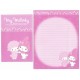 Ano 2004. Kit 8 Conjuntos de Papel de Carta My Melody Sanrio