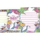 Kit 2 Conjuntos de Papel de Carta Disney Alice in Wonderland Trio