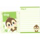 Conjunto de Papel de Carta Importado Disney Chip'n Dale Dupla (VD)