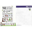 Kit 2 Conjuntos de Papel de Carta Disney/Pixar Toy Story At Play