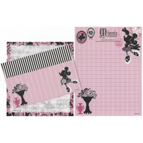 Conjunto de Papel de Carta Disney Minnie Mouse Special Girlfriend