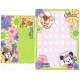 Kit 3 Conjuntos de Papel de Carta Disney Cuties