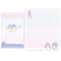 Ano 2005. Conjunto de Papel de Carta Little Twin Stars CLL Sanrio