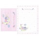Ano 2004. Conjunto de Papel de Carta Little Twin Stars Moon2 Sanrio