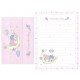 Ano 2004. Conjunto de Papel de Carta Little Twin Stars Moon2 Sanrio