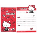 Ano 2014. Kit 2 Conjuntos de Mini-Papel de Carta Hello Kitty Ribbon