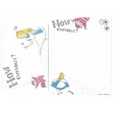 Conjunto de MINI-Papel de Carta Disney ALICE How Curious 1