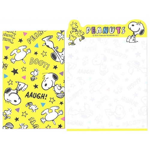 Kit 2 Conjuntos de Mini-Papel de Carta SNOOPY Thump3 Peanuts