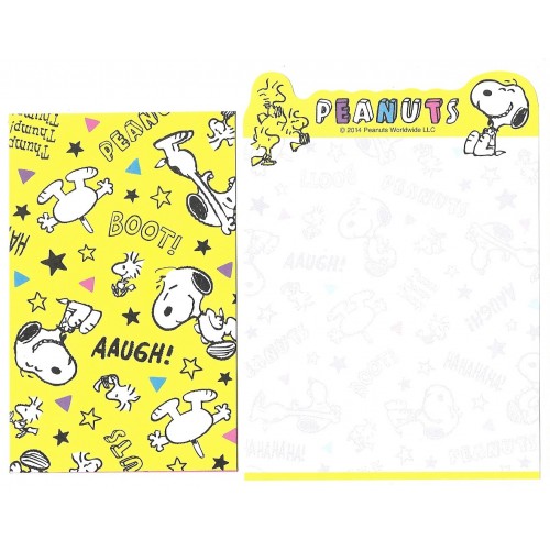 Kit 2 Conjuntos de Mini-Papel de Carta SNOOPY Thump3 Peanuts