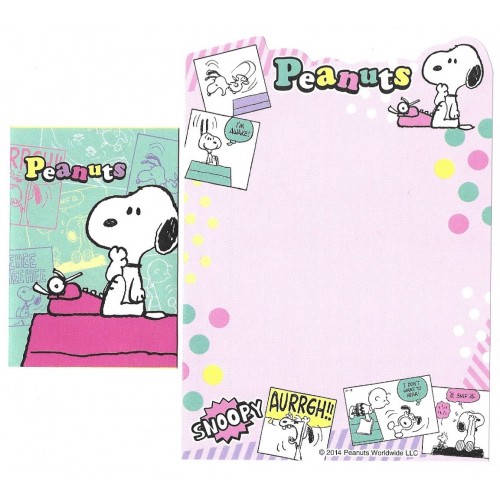 Kit 2 Conjuntos de Mini-Papel de Carta SNOOPY CVD & CRS