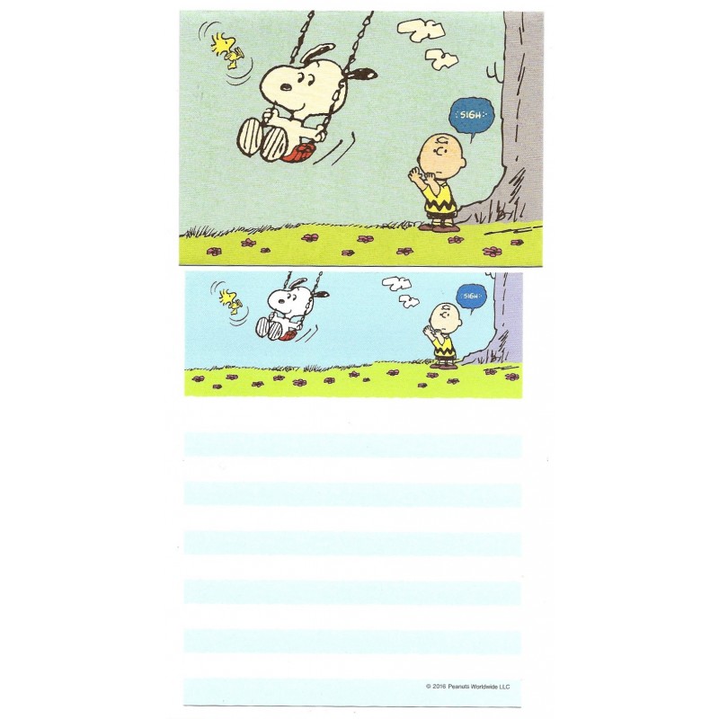 Conjunto de Mini-Papel de Carta Woodstock & Friends CAM Peanuts