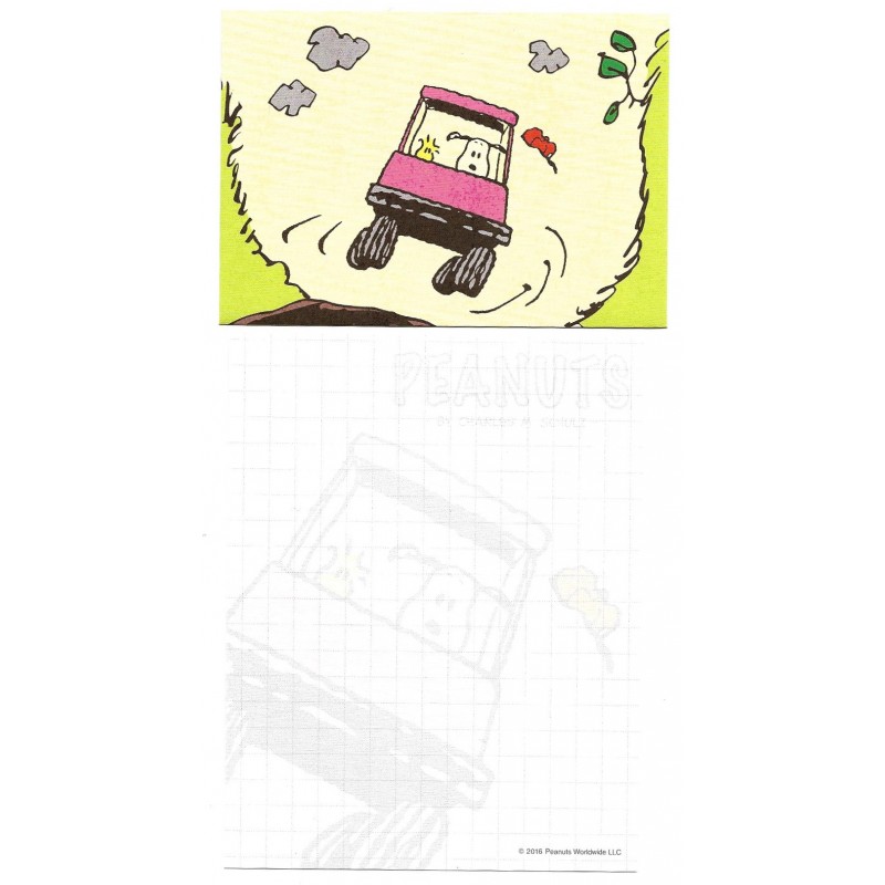 Conjunto de Mini-Papel de Carta Peanuts P2 2016