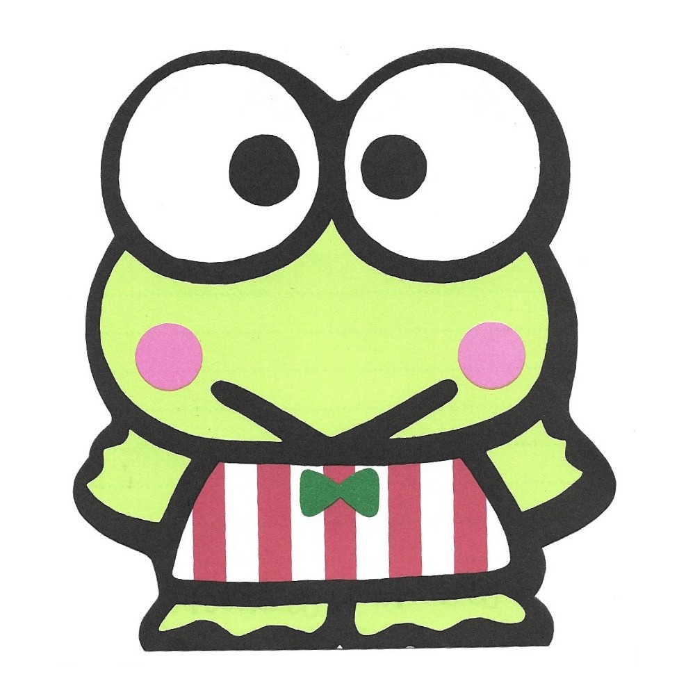 Ano 1993. Nota KEROPPI Vintage Sanrio