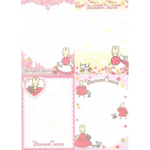 Ano 2009. Kit 4 Notas Marron Cream Sanrio