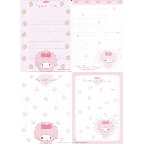 Ano 2009 Kit 4 Notas My Sweet Piano Sanrio