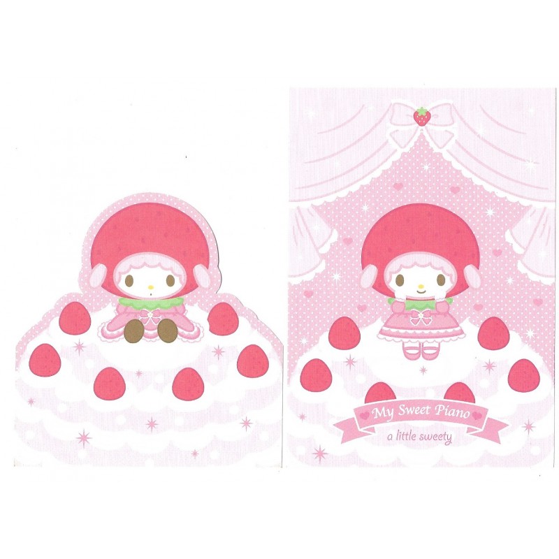 Ano 2008. Kit 2 Notas My Sweet Piano A Little Sweety Sanrio