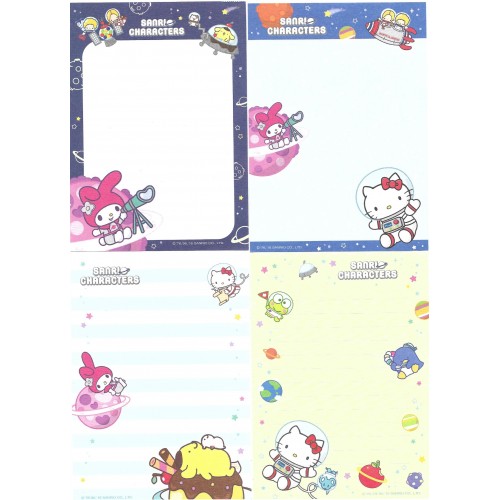 Ano 2016. Kit 4 Notas Sanrio Characters My Melody 50th Sanrio