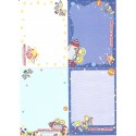 Ano 2016. Kit 4 Notas Sanrio Characters Patty & Jimmy 50th Sanrio