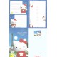 Ano 1998. Kit 4 Notas Hello Kitty Itty-Bitty Vintage Sanrio