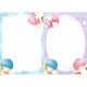 Ano 2004. Lote 20 Papéis de Carta Kiki & Lala Dream Galaxy Sanrio