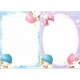 Ano 2004. Lote 20 Papéis de Carta Kiki & Lala Dream Galaxy Sanrio