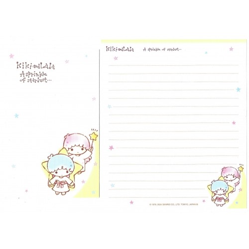 Ano 2004. KIT 5 Conjuntos Kiki & Lala Sprinkle Sanrio