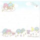 Ano 2009. Kit 4 Conjuntos Papel de Carta Little Twin Stars Sanrio