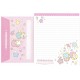 Ano 2009. Kit 4 Conjuntos Papel de Carta Little Twin Stars Sanrio