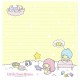 Ano 2009. Kit 4 Conjuntos Papel de Carta Little Twin Stars Sanrio