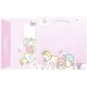 Ano 2009. Kit 4 Conjuntos Papel de Carta Little Twin Stars2 Sanrio