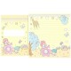 Ano 2008. Kit 4 Conjuntos Papel de Carta Little Twin Stars Sanrio