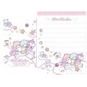 Ano 2013. Conjunto de Papel de Carta Little Twin Stars CRS1 Sanrio
