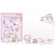 Ano 2013. Conjunto de Papel de Carta Little Twin Stars CRS6 Sanrio