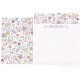 Ano 2013. Conjunto de Papel de Carta Little Twin Stars CRS8 Sanrio