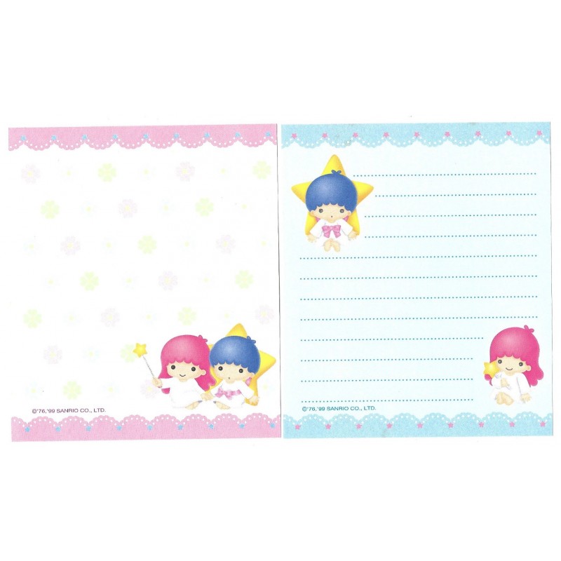 Ano 1999. Kit 2 Notas Kiki & Lala Sanrio